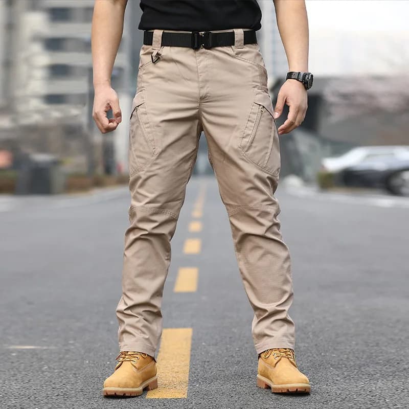 Pantalon tactique militaire homme grande taille 6XL pour pêche en conditions extrêmes
