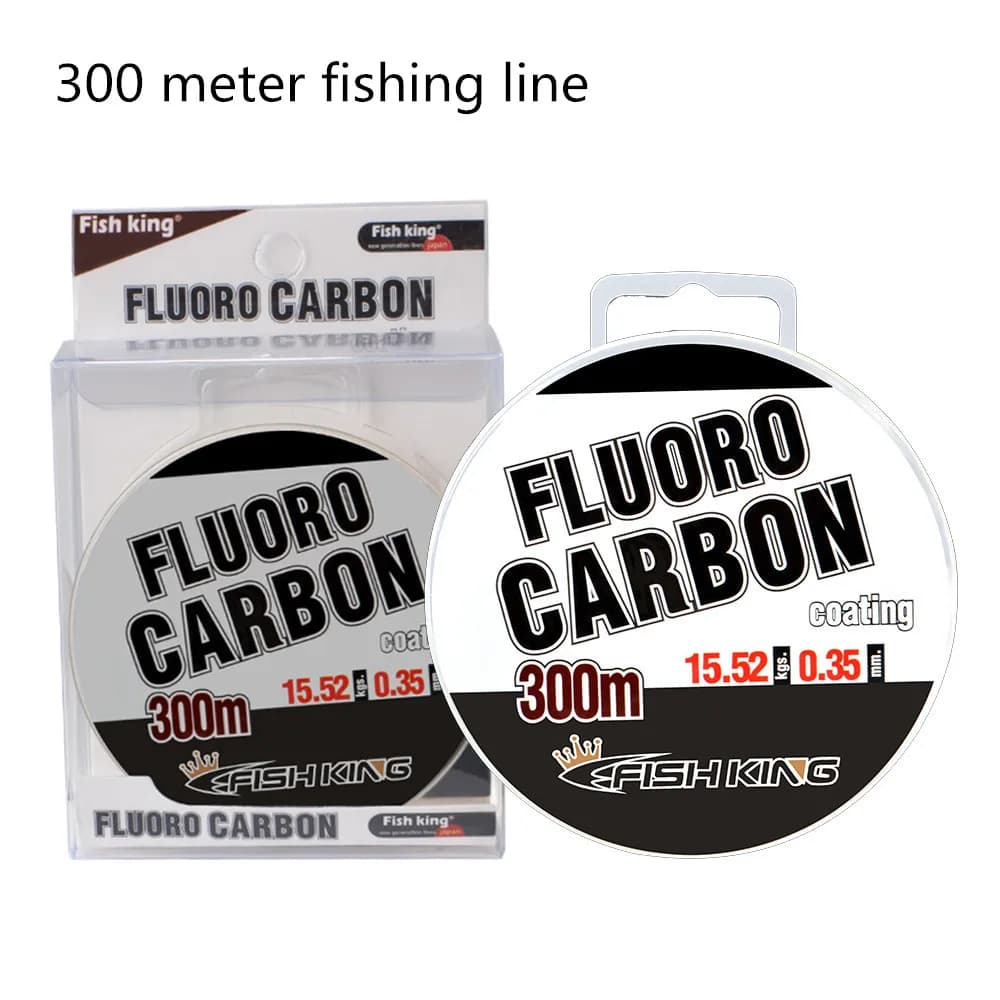 Ligne de pêche fluorocarbone Full Tank 300m 0.30 à 0.50mm - 100% monofilament japonais pour pêche sportive