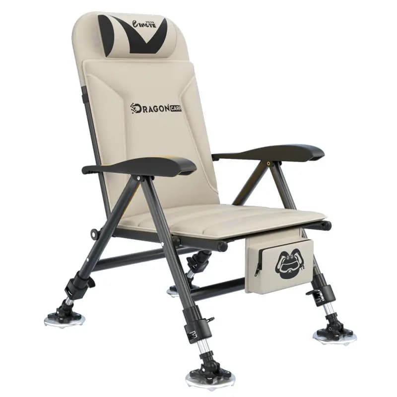 Nouvelle chaise pêche convertible assise/allongée - Set complet pliant multifonction pour pêche sauvage