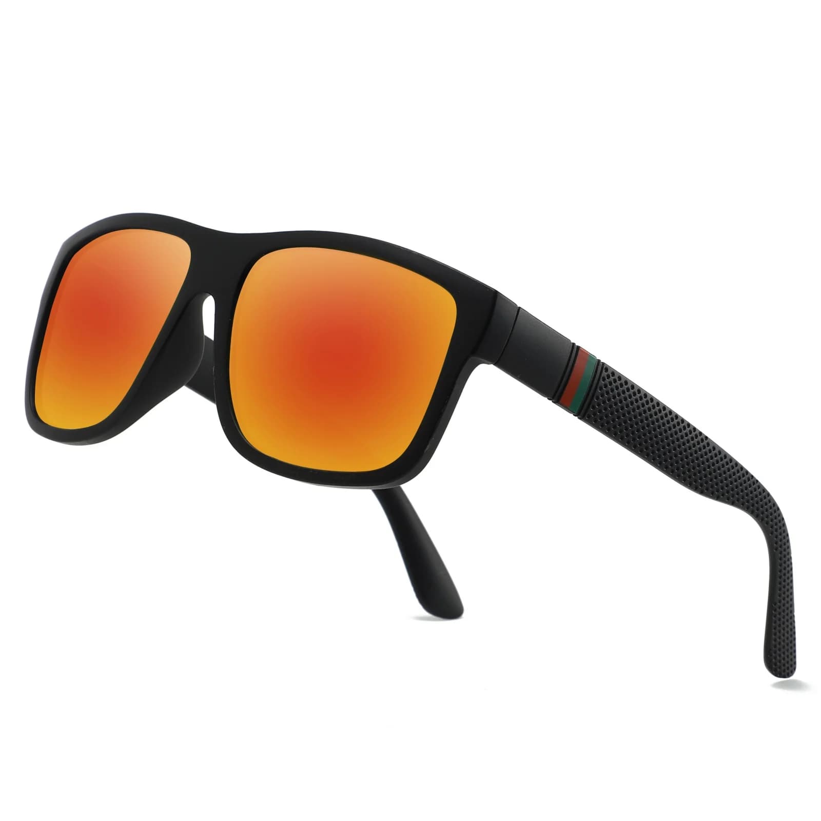 Lunettes de soleil UV400 neuves pêche randonnée - Modèle carré sport extérieur homme femme
