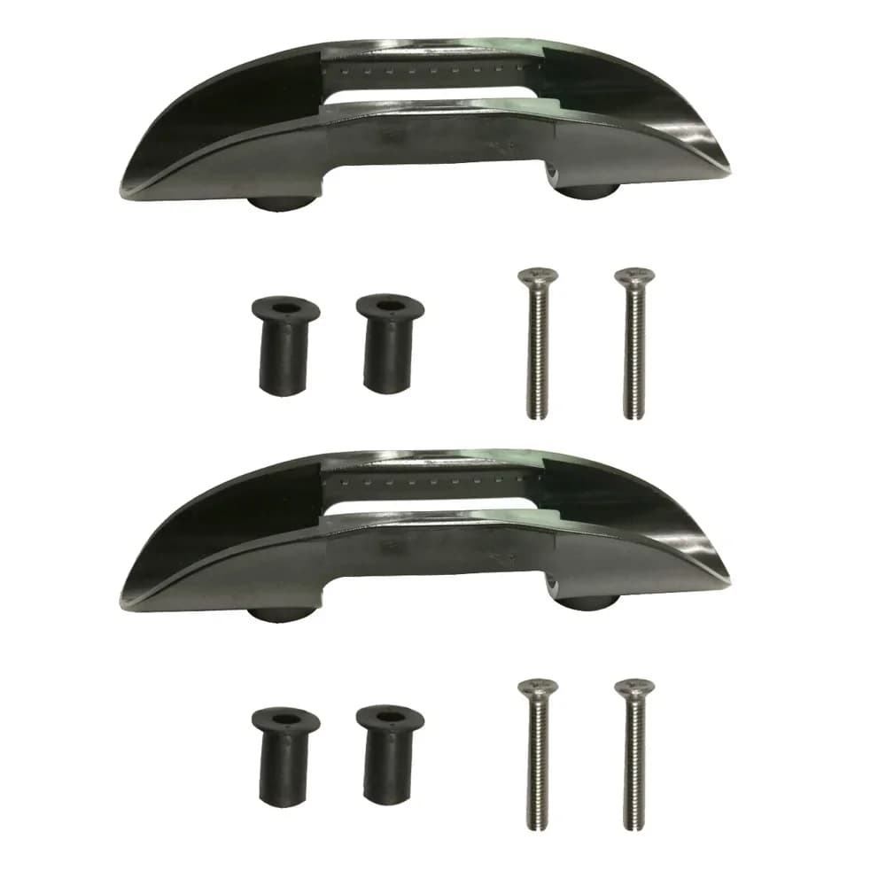 Support pagaie kayak 2 sets - Fixation rames canoë pêche, clip pagaie avec vis écrous montage pont