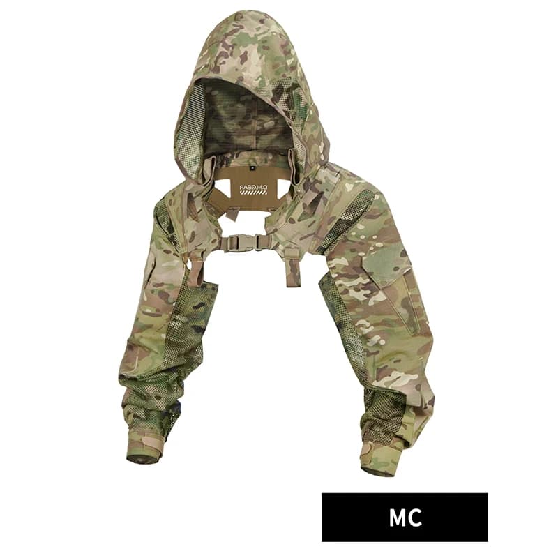 Veste tactique DMgear originale camouflage - Veste à capuche manches longues respirante confortable rig