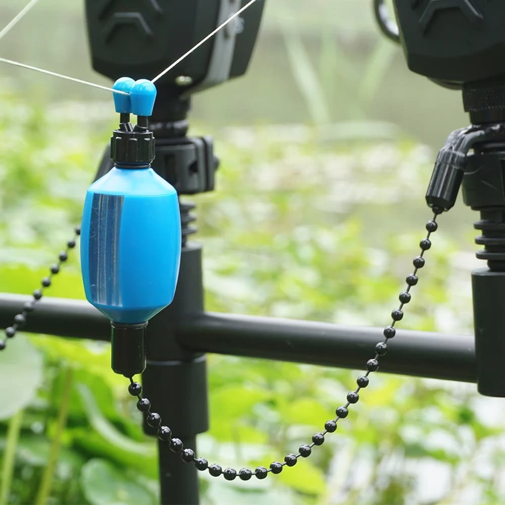 Swingeurs Hirisi B2042 pour pêche carpe - Indicateurs 5 couleurs avec clips sécurisés pour ligne