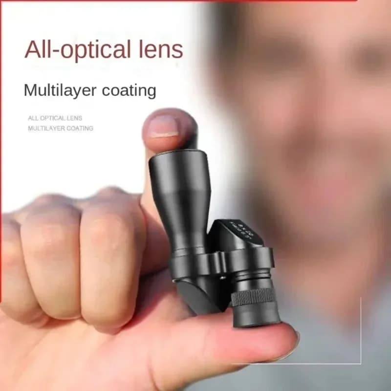 Télescope monoculaire portable HD - Zoom haute puissance pour pêche, chasse, randonnée et observation