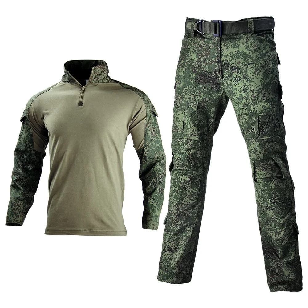 Uniforme tactique G2 + Ghillie pour pêche survival et activités outdoor extrêmes