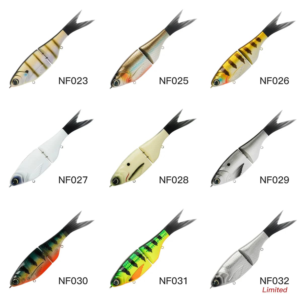 Leurre souple Noeby Amata 215mm 73g swimbait glide sinking pour brochet black-bass carnassiers