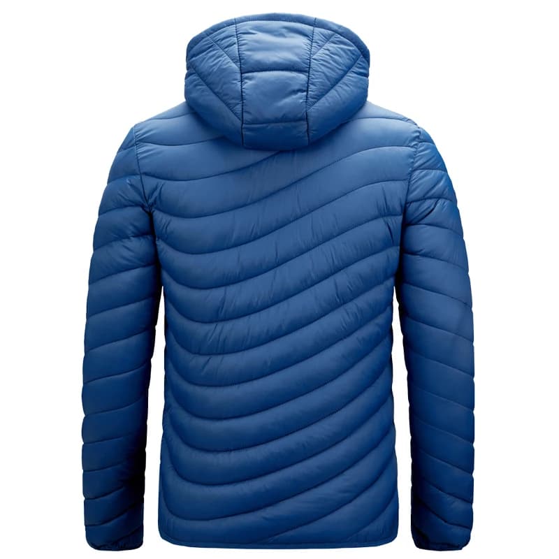 Veste légère chauffante pour pêche hivernale - Doudoune isolée homme running voyage