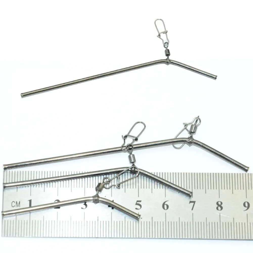 5 pièces anti-emmêlement laiton pour pêche à la carpe - Connecteurs équilibreurs tubes 50/70/90mm