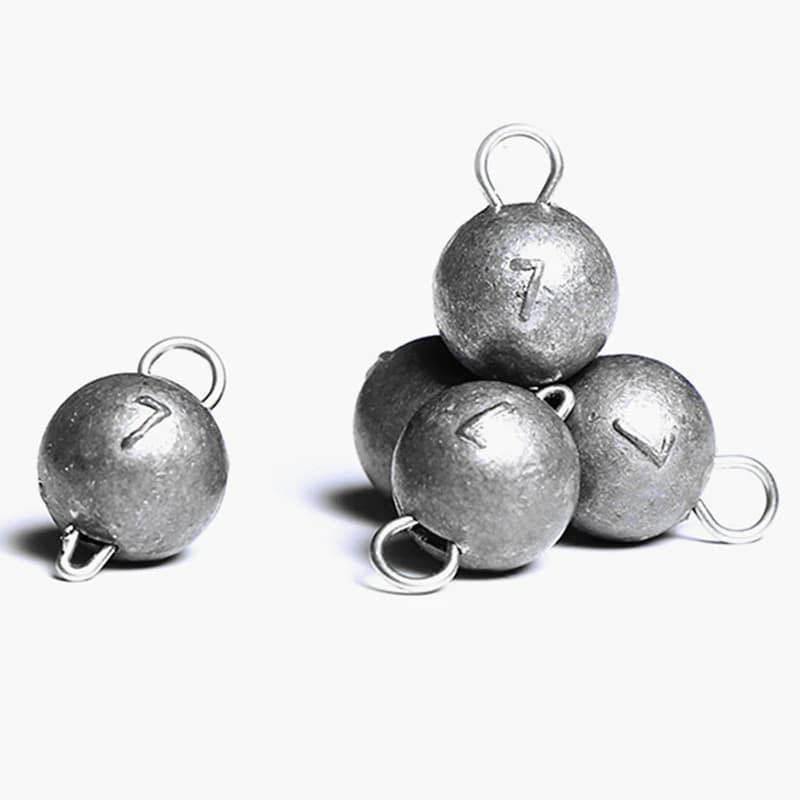 Lot de 50 plombs tête de jig Cheburashka 3g à 14g pour pêche aux leurres souples