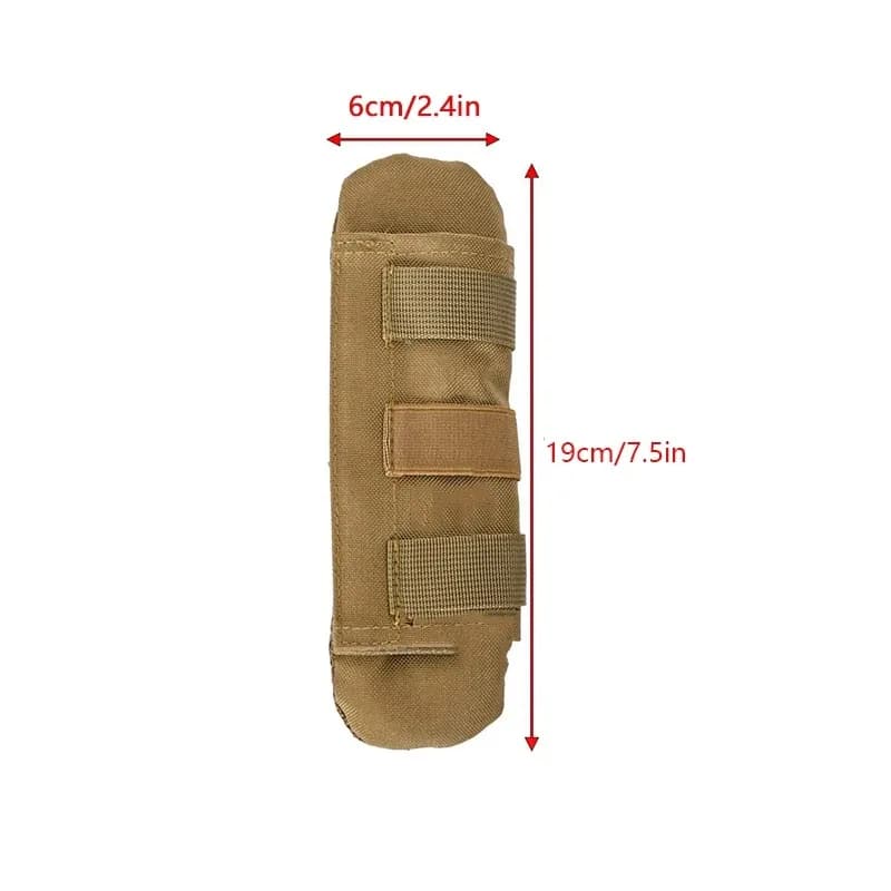 Coussin d'épaule tactique respirant anti-dérapant pour écharpe de pêche et équipement outdoor