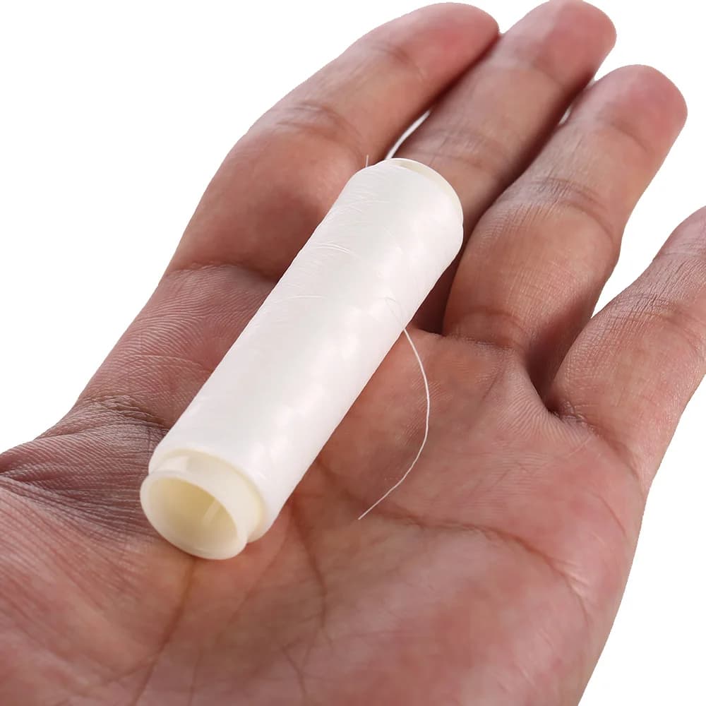 Pack 4 fils élastiques haute résistance 200m pour appâts pêche mer - Fils nylon sauvegarde appâts
