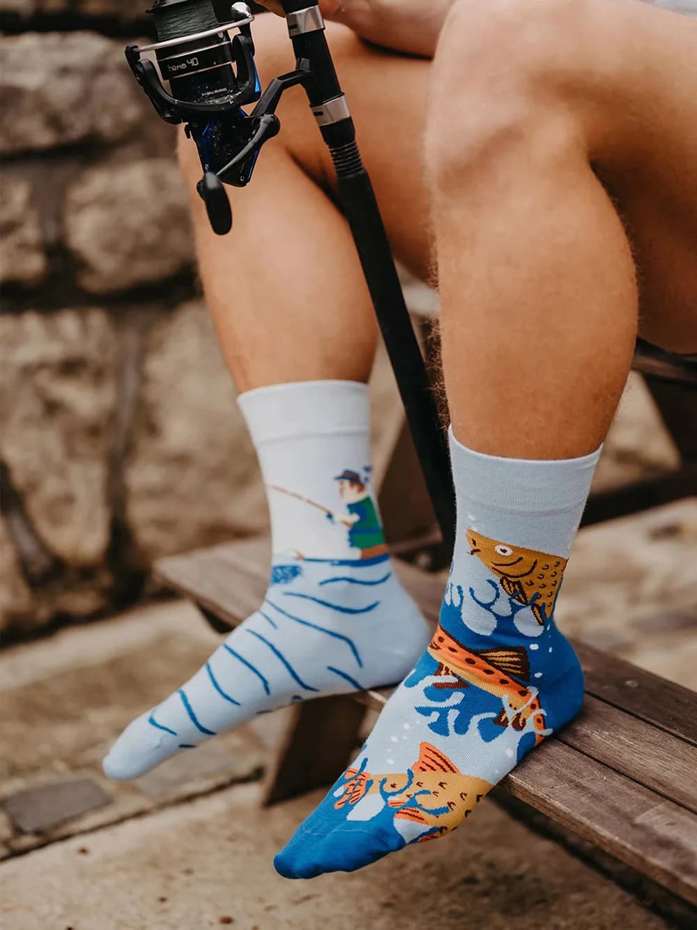 Chaussettes drôles motifs nourriture tube long pour skateboard casual hommes femmes originales