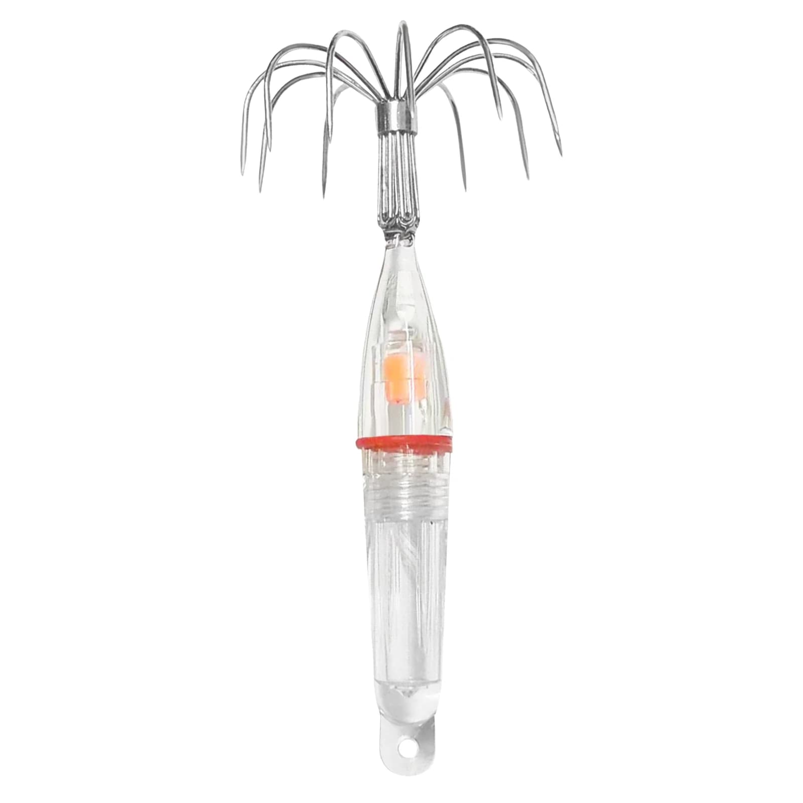 Hameçons lumineux pour pêche au calmar avec LED - 1-2 pièces anti-corrosion - Matériel de pêche nocturne