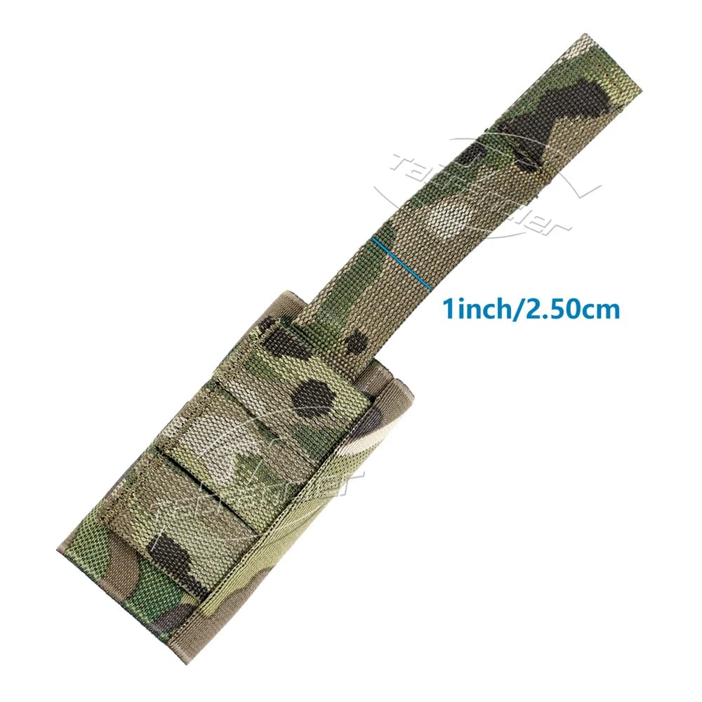 Pochette élastique MOLLE pour tourniquet - Support ceinture ou gilet pêche sécurisé