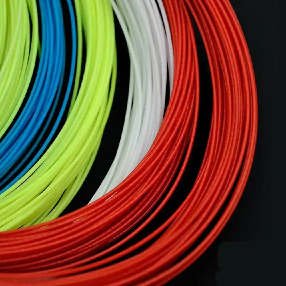 Fil multicolore 0.7mm 10m pour canne à pêche - Résistance BG65 équipement sport pêche moulinets