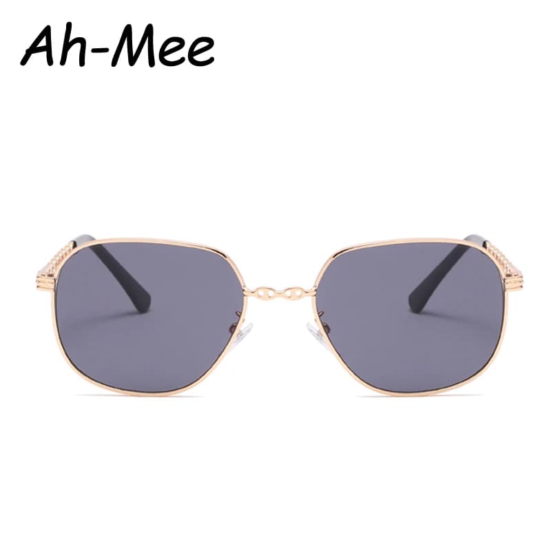Lunettes de soleil vintage carrées pour femme - Style rétro pour pêche à la truite en montagne