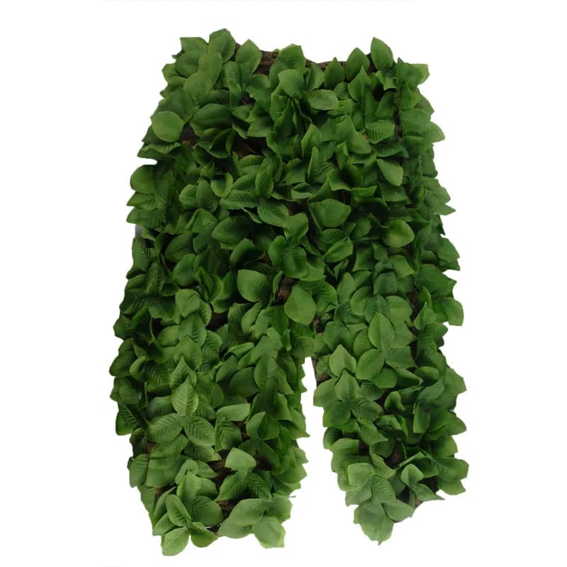 Tenue sticky flower camouflage bionique feuilles - Combinaison ghillie résistante pêche CS
