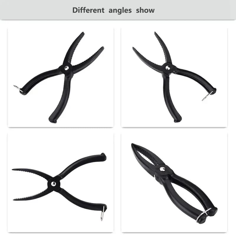 Pince de pêche à lèvres avec grip anti-dérapant pour le contrôle et la manipulation des leurres