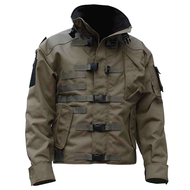 Veste bomber tactique militaire imperméable multi-poches pour randonnée pêche et chasse
