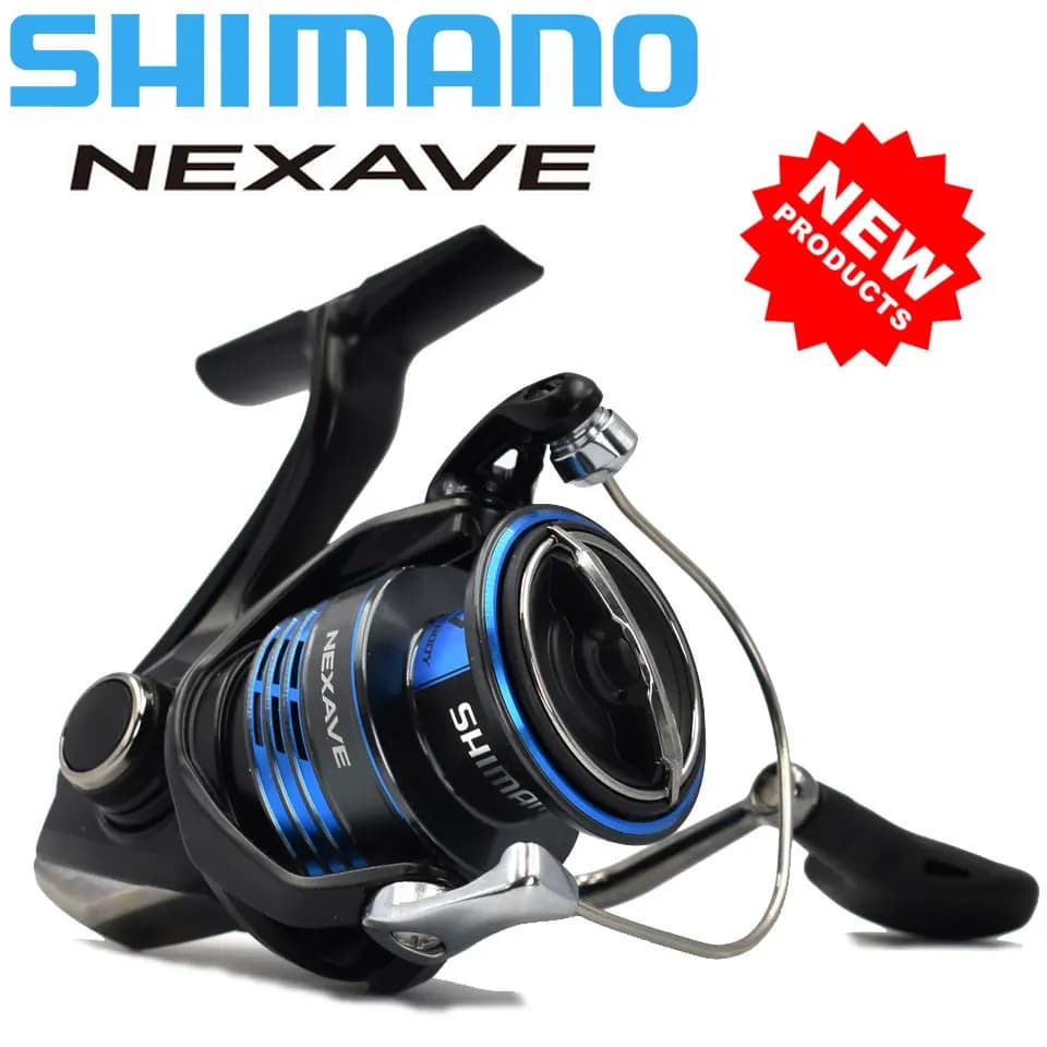 Moulinet de pêche SHIMANO NEXAVE 2021 3+1 roulements à billes bobine AR-C pour eau douce et mer
