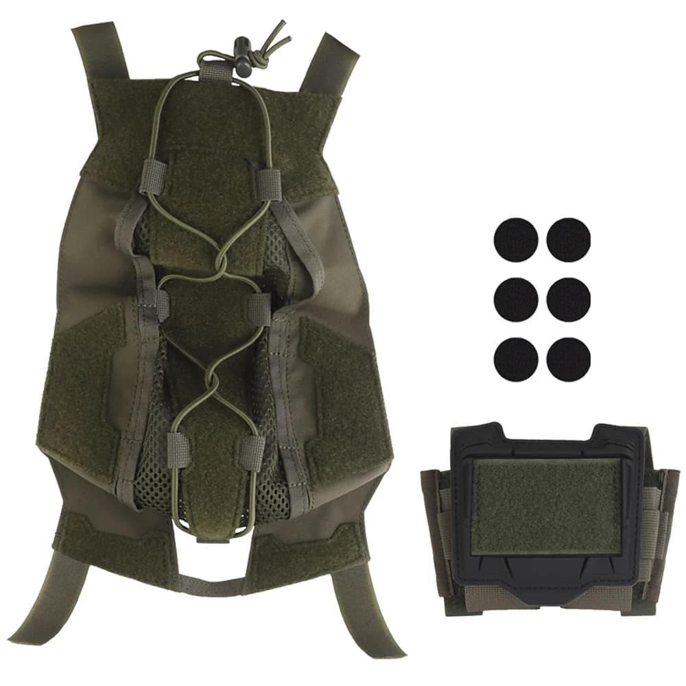 Housse camouflage Gen 4 pour casque Ops-Core FAST pêche avec poche batterie NVG