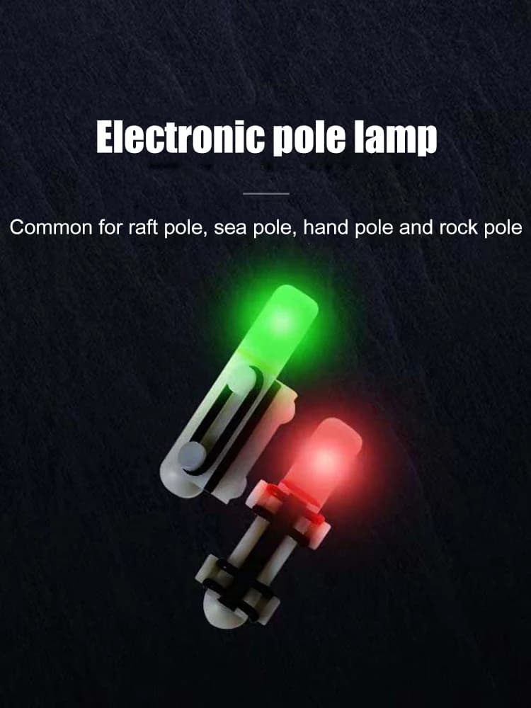 Lumière scion électronique amovible pour pêche nuit - indicateur alerte canne étanche pêche nocturne