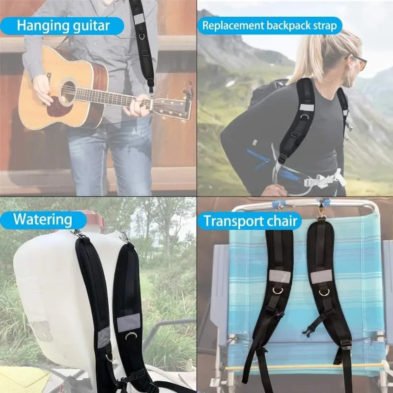 Sangle de remplacement sac à dos pêche réglable étanche accessoire outdoor bandoulière