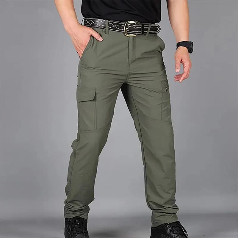 Pantalon séchage rapide homme été pour pêche - Imperméable et respirant pour pêche sportive