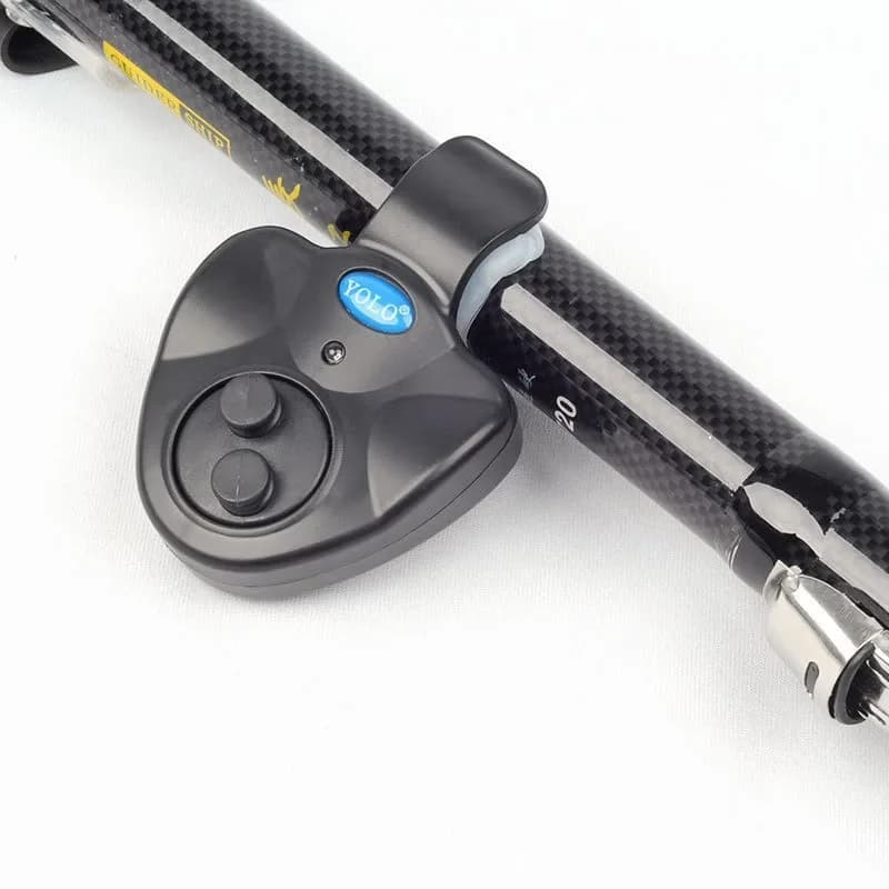 Détecteur de touches sous-marin électronique LED pour carpe - Alarme sonore capteur de morsures