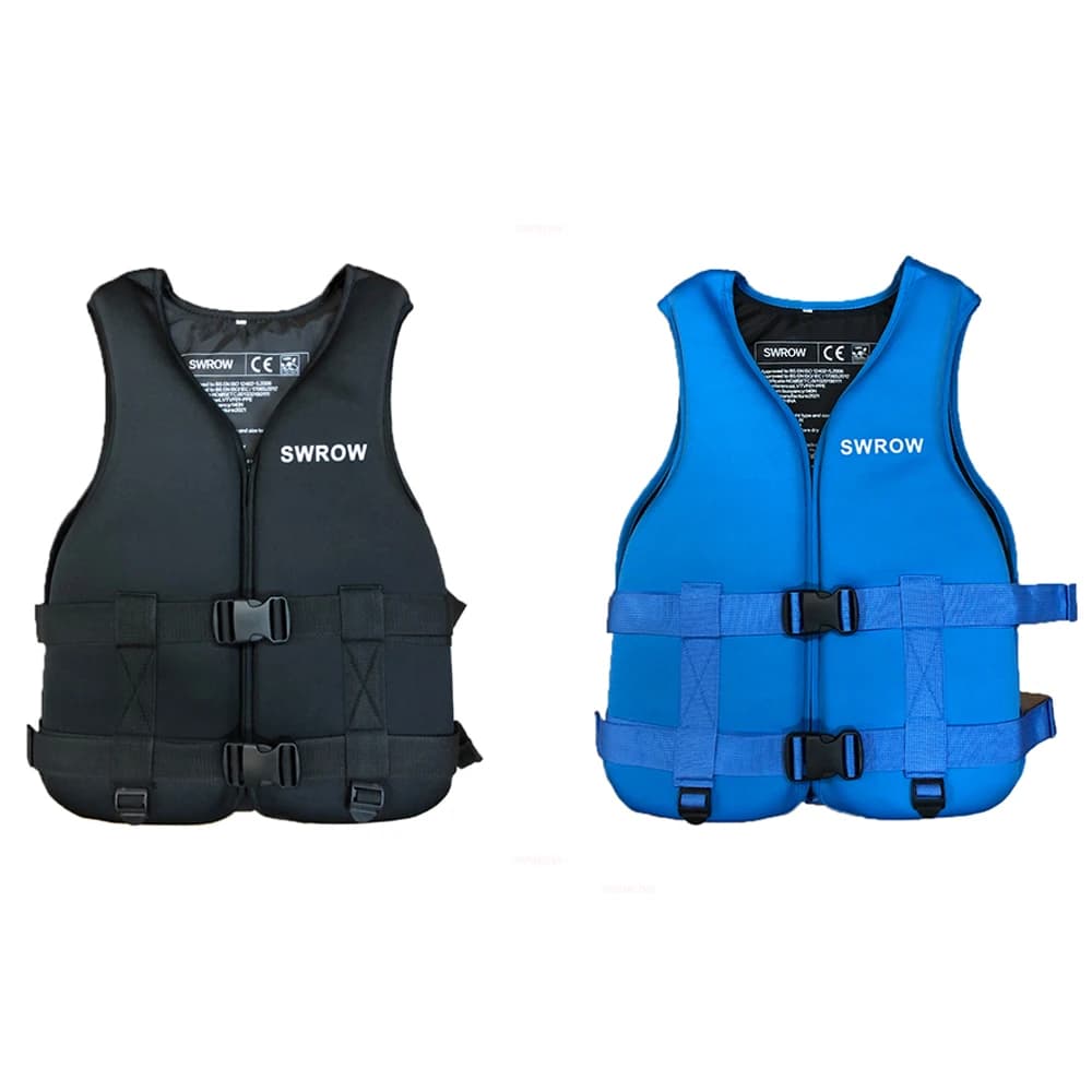 Gilet de sauvetage néoprène pêche - Veste de sécurité adulte enfant pour kayak pêche et sports nautiques