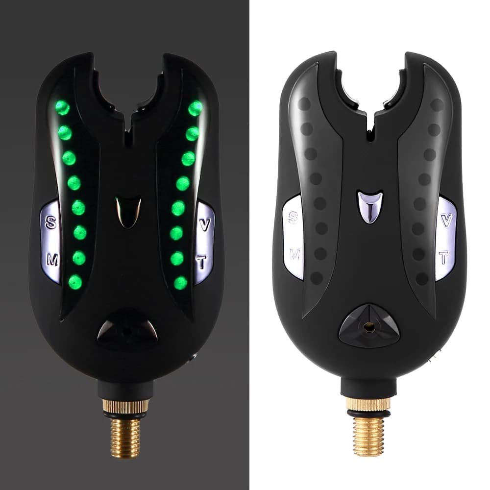 Alarme pêche numérique sans fil Coonor avec récepteur, alerte sonore et indicateur LED - kit complet accessoires