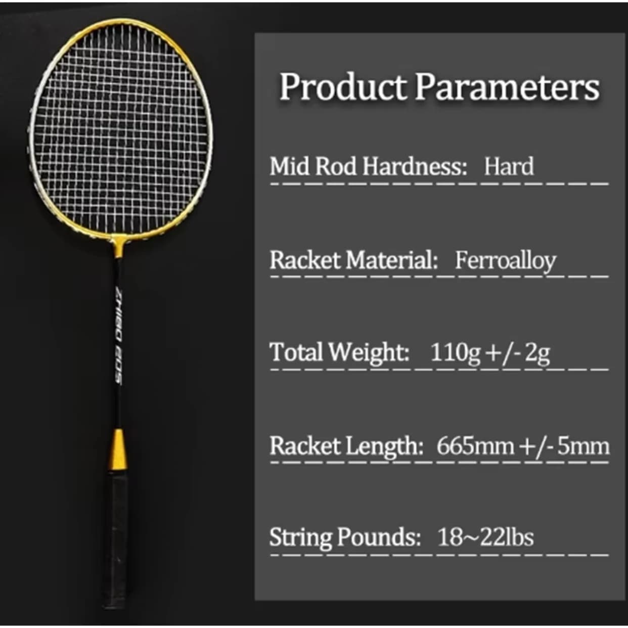 Set badminton débutants original 2 raquettes professionnelles entraînement durable loisir sport