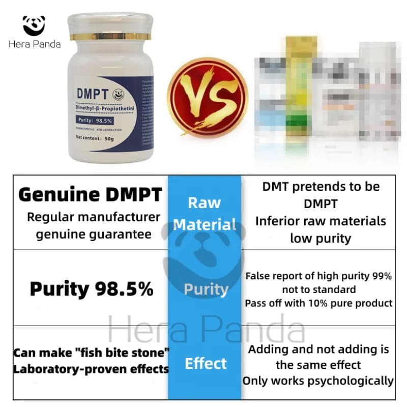 Poudre DMPT pure additif pêche carpe stimulant appétit attractant poissons haute qualité