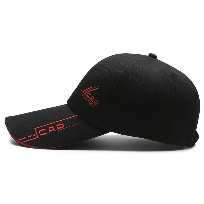 Casquette baseball à long bord pour pêche avec protection solaire intégrale printemps été