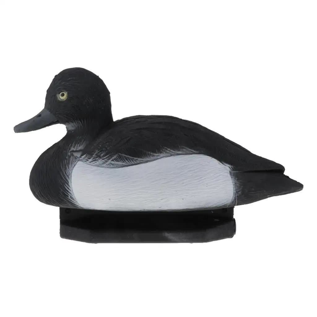 Leurre canard flottant de chasse - Décoration jardin et épouvantail pour étang