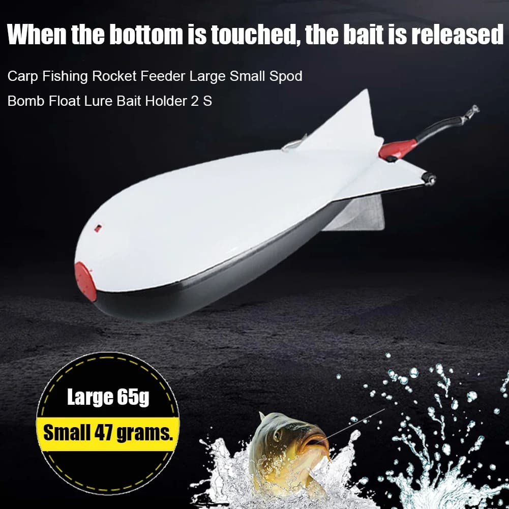 Feeder Spod Bomb pour pêche à la carpe - Rocket flotteur appât pellet positionnement accessoires