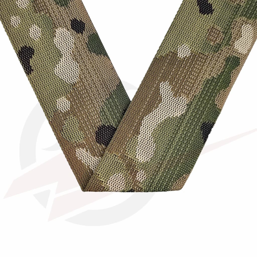 Sangle jacquard MC 1m - Largeurs 20mm à 50mm pour bricolage chasse et équipement pêche