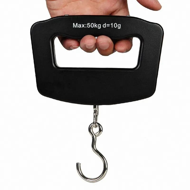 Balance électronique portable 50kg 110lb pour bagages et pêche - Pèse-bagage digital précis voyage
