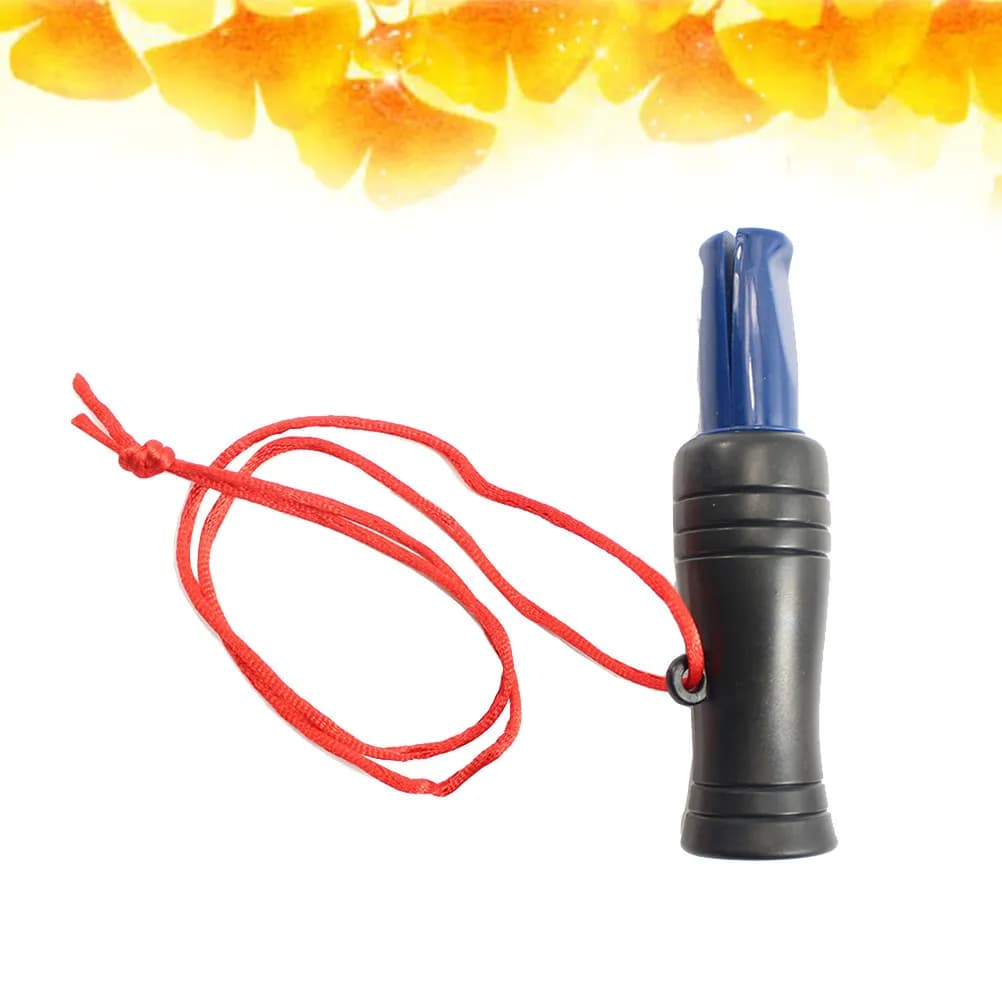 Sifflet appeau canard premium plastique chasse - Leurre sonore compact oies mallard extérieur