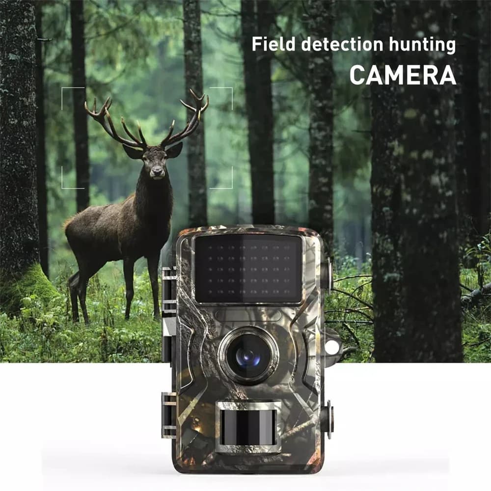 Caméra de chasse infrarouge vision nocturne - Détection mouvement pour piège photo wildlife extérieur