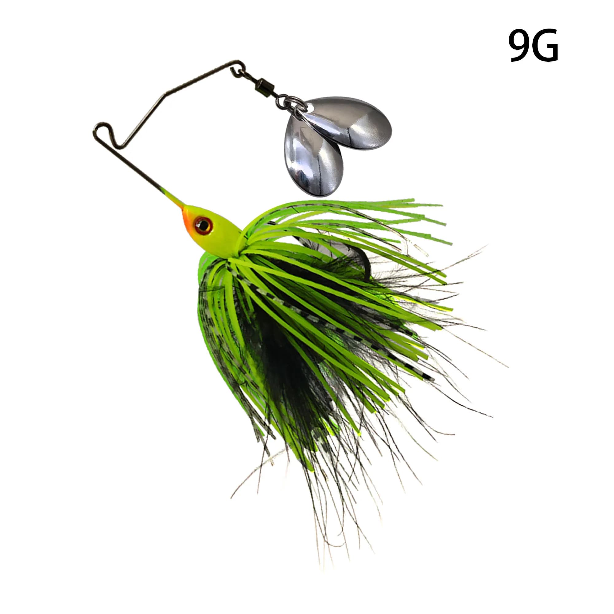 Leurre spinnerbait Mycena 7g/9g chatter bait pour black bass et brochet - blade jig dancer