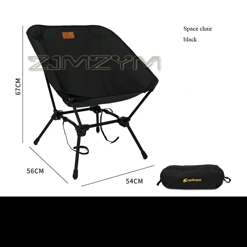Chaise lune portante 120KG stable 4-pieds pliable - Tabouret pêche plage camping randonnée ultra-léger