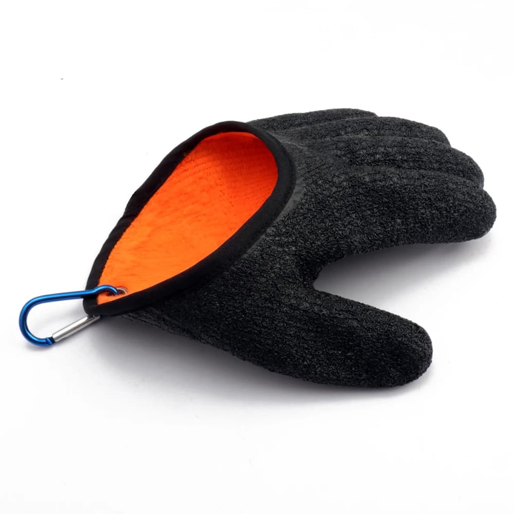 Gants de pêche anti-dérapants imperméables - Protection complète mains pour capture poissons durable