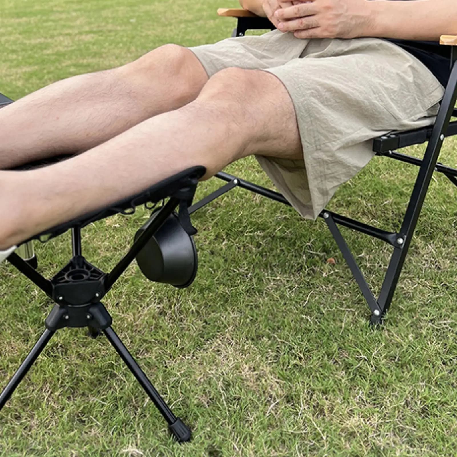Chaise pivotante pliante camping légère pêche chasse randonnée sac à dos voyage pelouse université
