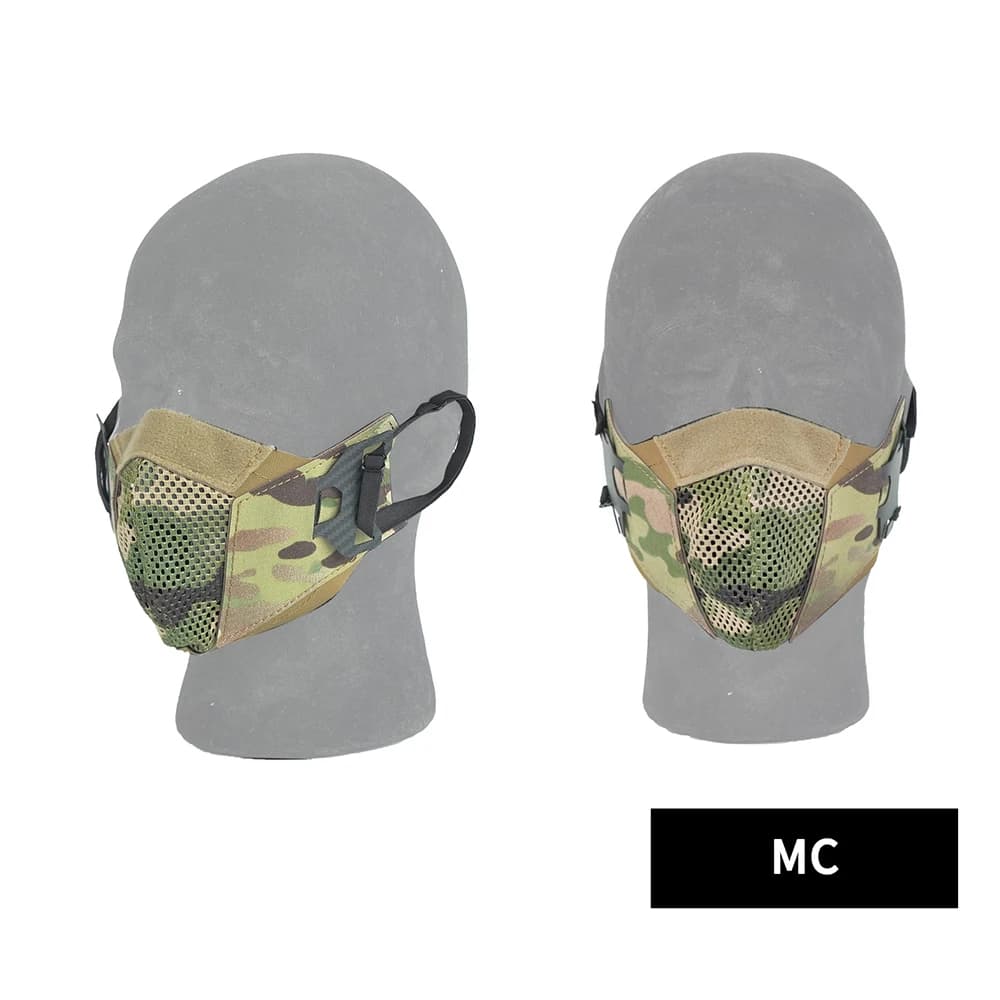 Masque facial DMGear tactique anti-buée confort pêche chasse équipement protection laser cut