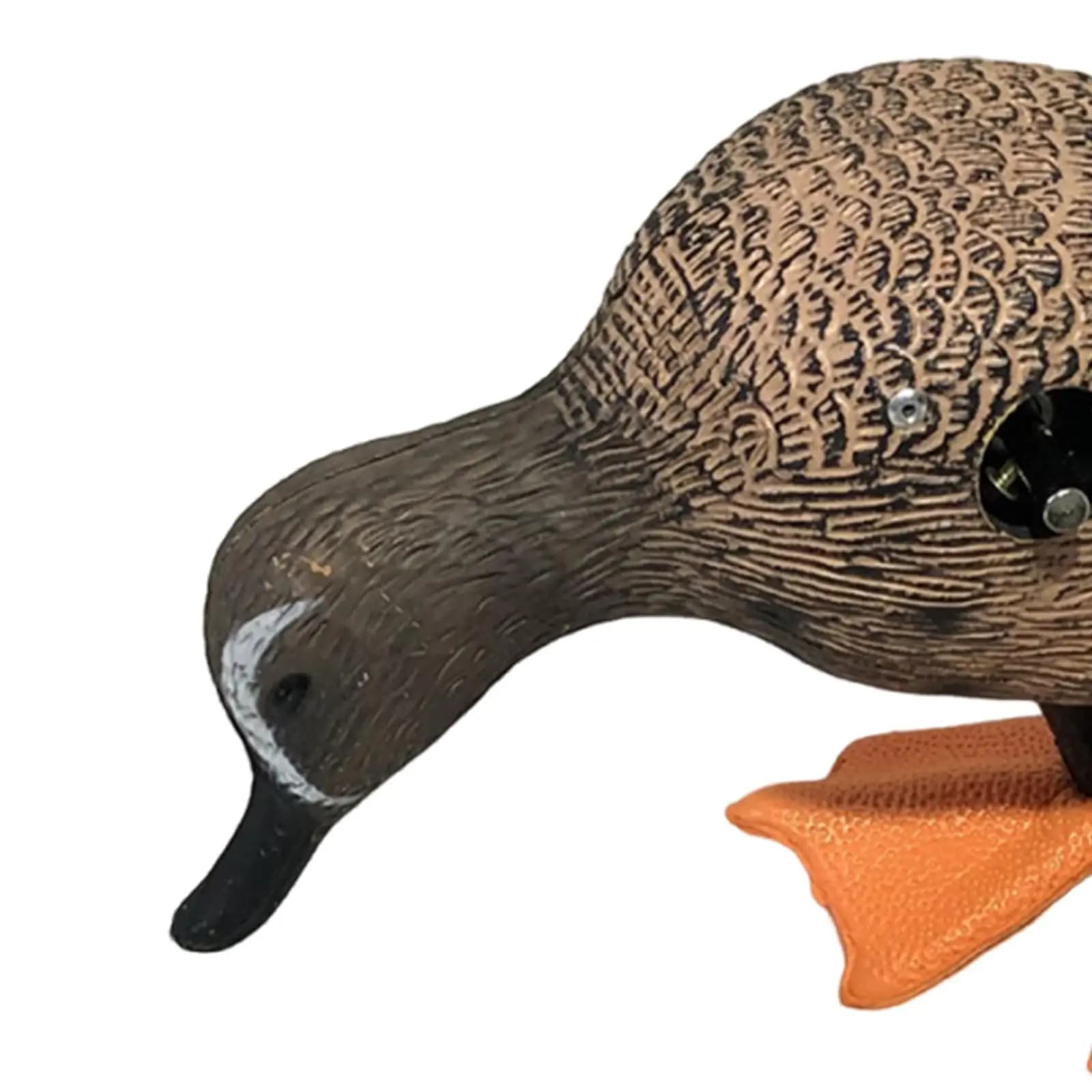 Leurre canard électrique à ailes rotatives flexible pour verger, porche ou cour extérieure