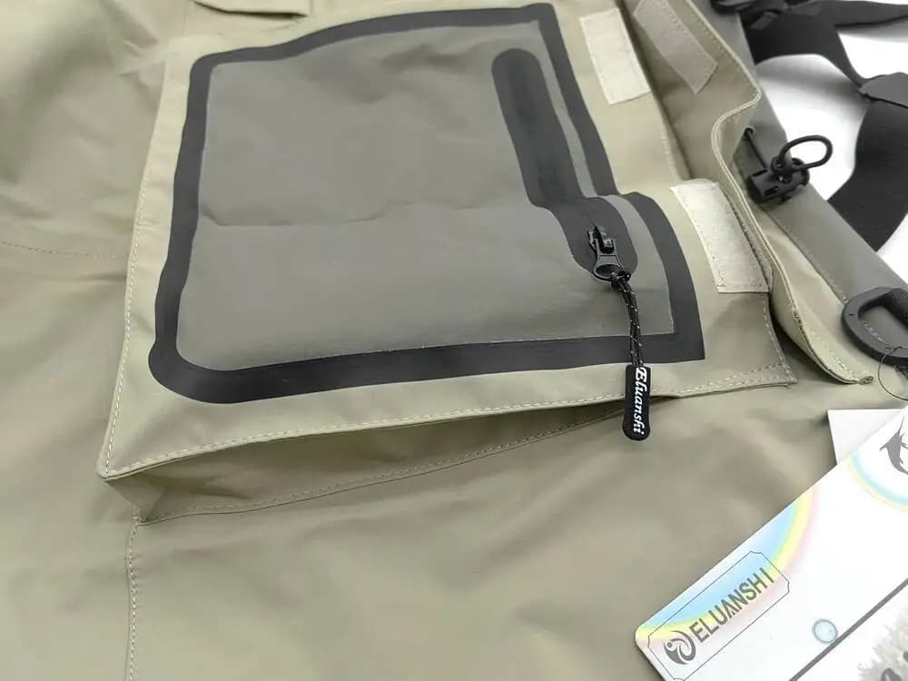 Waders de pêche à la mouche respirants - Combinaison imperméable à séchage rapide pour hommes