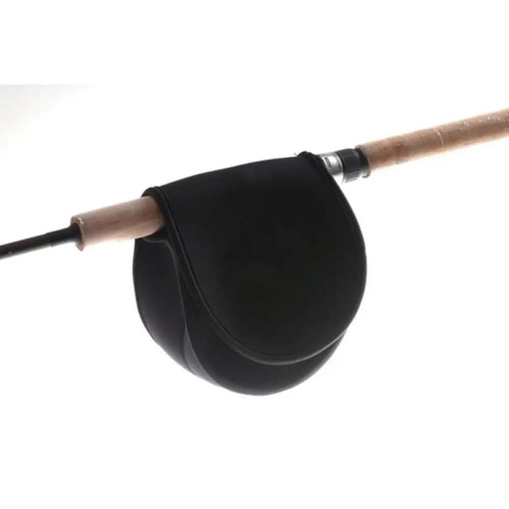 Housse néoprene portable pour moulinet de pêche Luya - Protection étanche grande capacité noir