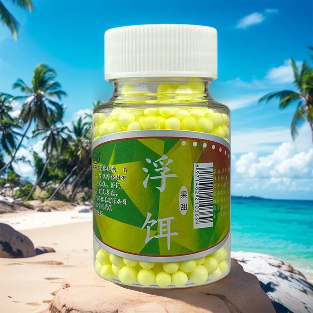 170 billes flottantes EPS pour montage hair rig - appâts pop-up carpe arôme sucré
