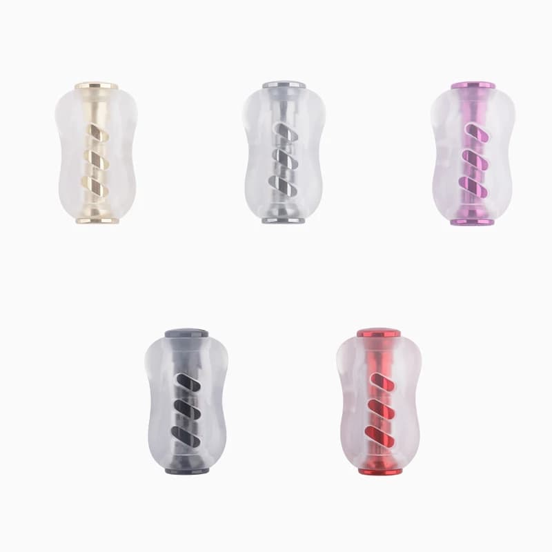 Poignée acrylique DEUKIO DIY pour modification moulinet spinning baitcasting accessoires personnalisation